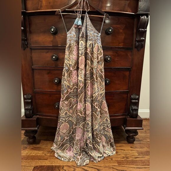 New Free People Ollari Alma Maxi Dress Size XS - Picture 3 of 7